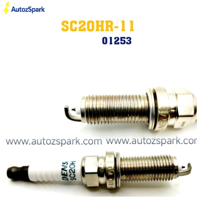 Toyota genuine spark plug, part number 90919-01253 (SC20HR11) - Image 2