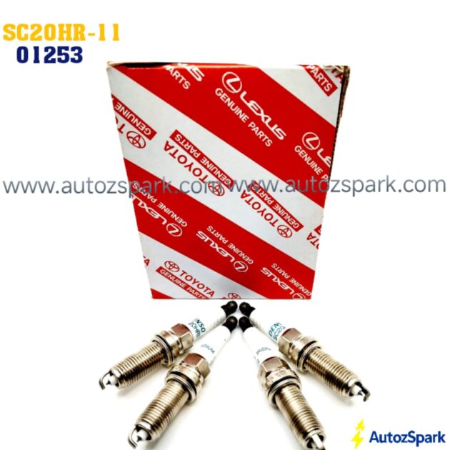 Toyota genuine spark plug, part number 90919-01253 (SC20HR11) - Image 3