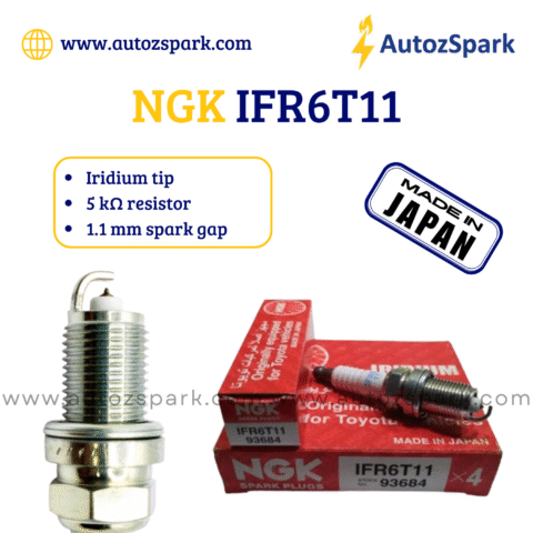 NGK IFR6T11 MADE IN JAPAN Camry, Corolla, Highlander Kia Sportage Nissan Sentra.