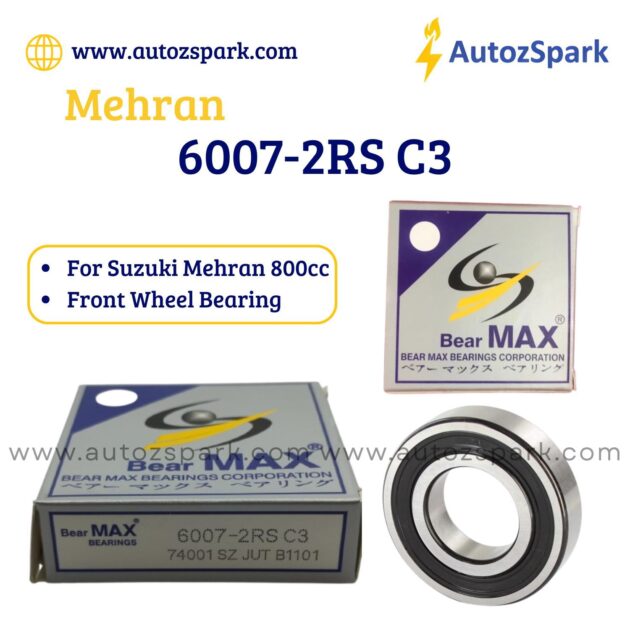 6007 2RS BEAR MAX FRONT WHEEL BEARIN SUZUKI MEHRAN 800CC