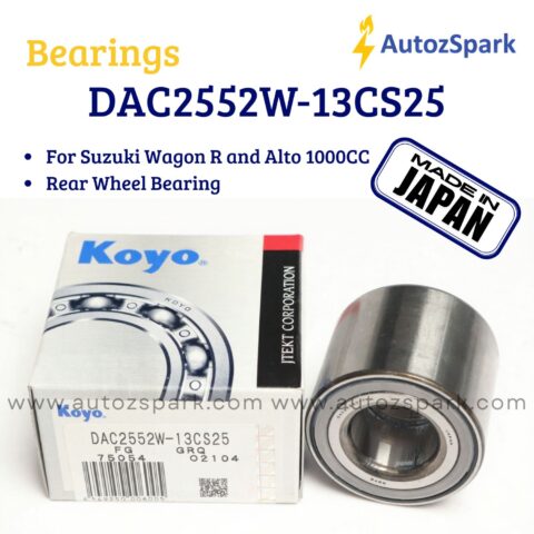 DAC 2552W-13CS25 KOY JAPAN FOR SUZUKI WAGON R & ALTO 1000CC REAR WHEEL BEARING