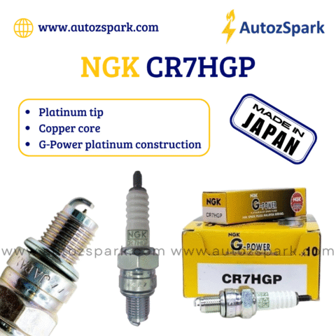 NGK CR7HGP SPARK PLUG FOR HONDA CD 70CC