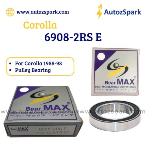 6908 2rs BEAR MAX FOR TOYOTA COROLLA ( 1988-98 ) PULLEY BEARING