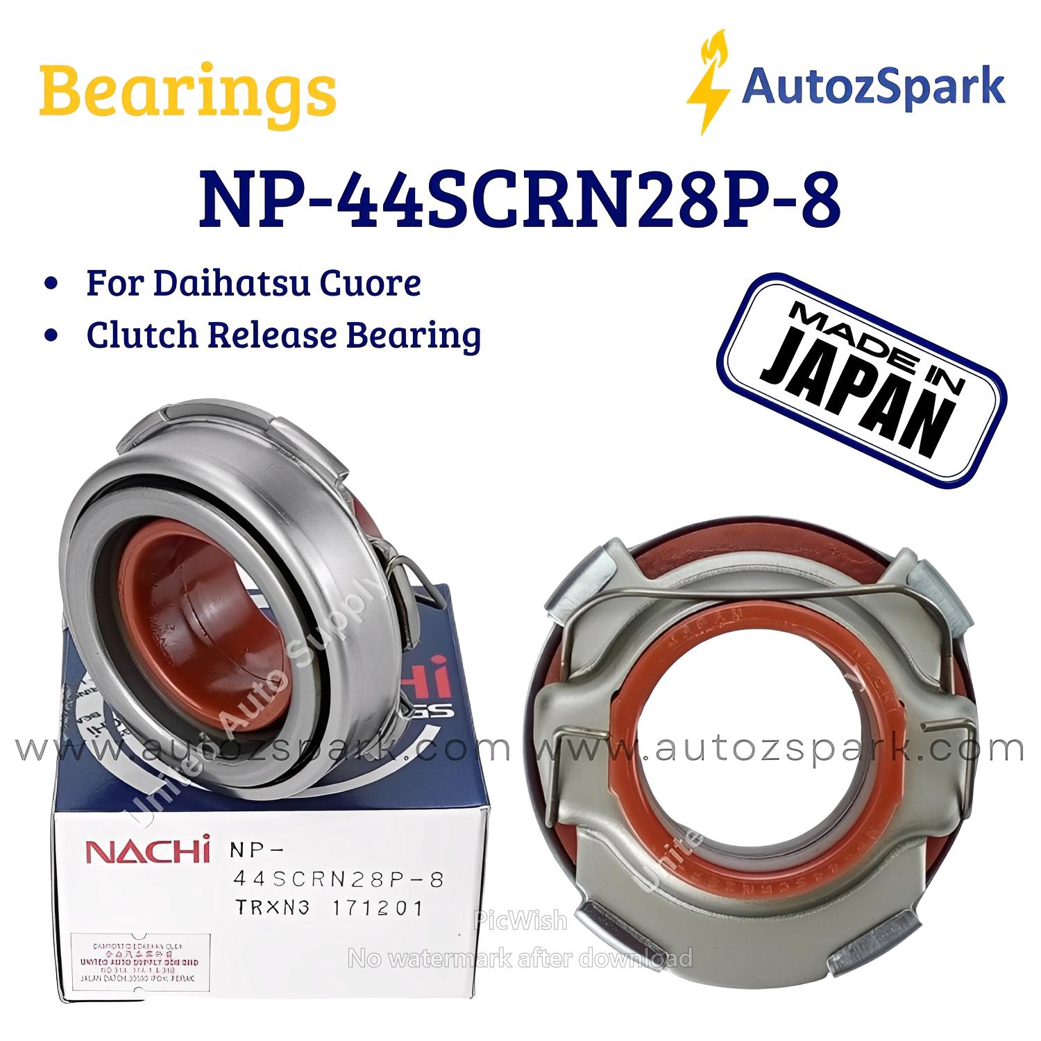 44SCRN28P-8 NACHI MADE IN JAPAN CLUTCH RELEASE BEARING DAIHATSU CUORE